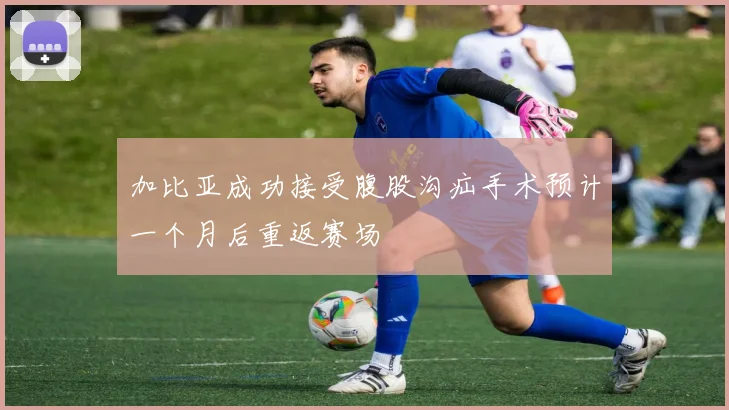 加比亚成功接受腹股沟疝手术预计一个月后重返赛场